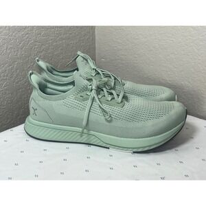 Flux Footwear Adapt Shoes Sage Green Knit Wide Toe Box Running Women 14 Men 12.5